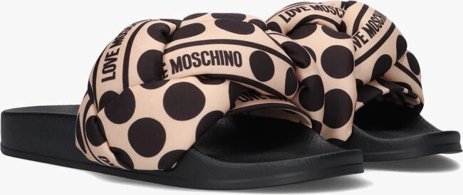 Beige Love Moschino Badslippers Ja28272g0g 3 Beige Love Moschino Badslippers Ja28272g0g