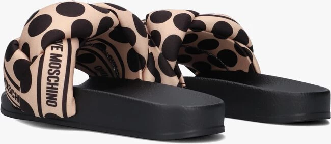 Beige Love Moschino Badslippers Ja28272g0g 4 Beige Love Moschino Badslippers Ja28272g0g - Afbeelding 2