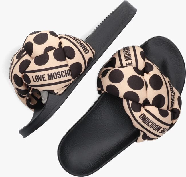 Beige Love Moschino Badslippers Ja28272g0g 6 Beige Love Moschino Badslippers Ja28272g0g - Afbeelding 4
