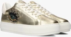 Gouden Kurt Geiger London Lage Sneakers Laney Eye