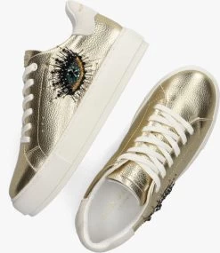 Gouden Kurt Geiger London Lage Sneakers Laney Eye -Mode Kledingwinkel 244930 5