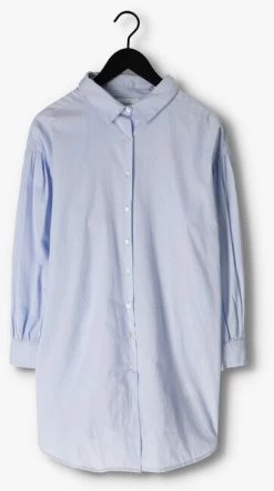 Lichtblauwe By-bar Mini Jurk Sarah Chambray Dress -Mode Kledingwinkel 245270 5