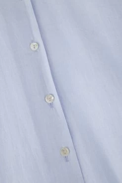 Lichtblauwe By-bar Mini Jurk Sarah Chambray Dress -Mode Kledingwinkel 245270 6