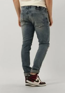 Blauwe Purewhite Skinny Jeans W1015 The Jone