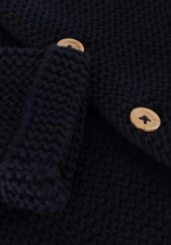 Donkerblauwe Petit Bateau Vest A06ij Cardigan