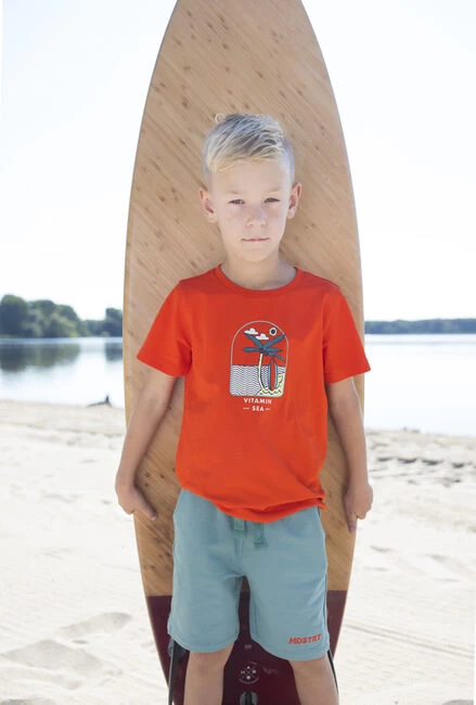 Oranje Moodstreet T-shirt T-shirt With Chest Print 3 Oranje Moodstreet T-shirt T-shirt With Chest Print