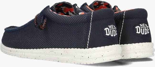 Blauwe Heydude Instappers Wally Sox Stich 4 Blauwe Heydude Instappers Wally Sox Stich - Afbeelding 2