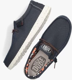 Blauwe Heydude Instappers Wally Sox Stich 9 Blauwe Heydude Instappers Wally Sox Stich -Mode Kledingwinkel 246815 5