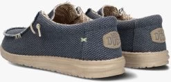 Blauwe Heydude Instappers Wally Braided -Mode Kledingwinkel 246818 3