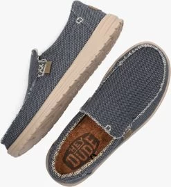 Blauwe Heydude Instappers Mikka Braided -Mode Kledingwinkel 246820 5