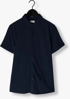 Donkerblauwe Dstrezzed Casual Overhemd Shirt Melange Pique 8 Donkerblauwe Dstrezzed Casual Overhemd Shirt Melange Pique -Mode Kledingwinkel 246898 5