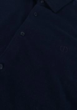 Donkerblauwe Dstrezzed Casual Overhemd Shirt Melange Pique 9 Donkerblauwe Dstrezzed Casual Overhemd Shirt Melange Pique -Mode Kledingwinkel 246898 6