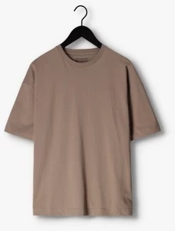 Taupe Drykorn T-shirt Tommy 522090 -Mode Kledingwinkel 247380 5