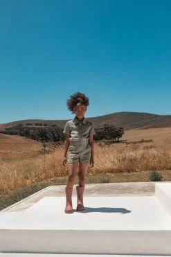 Groene Ikks Jumpsuit Combi Short