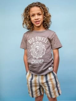 Gele Street Called Madison Korte Broek Brule