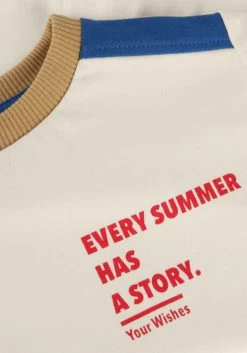 Ecru Your Wishes T-shirt Kevin Solid