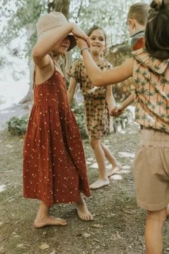 Roest A Monday In Copenhagen Maxi Jurk Tilda Dress