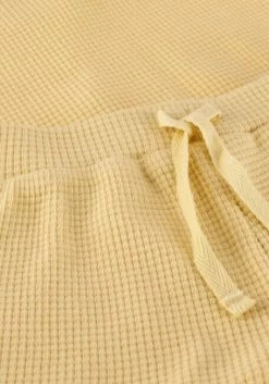 Gele Quincy Mae Waffle Short Set