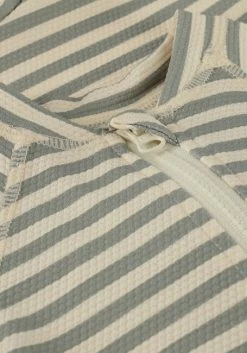 Groene Quincy Mae Boys Zip Rashguard