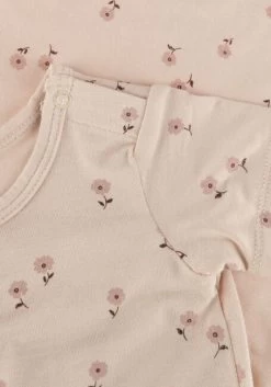 Beige Quincy Mae Bamboo Short Sleeve Bodysuit