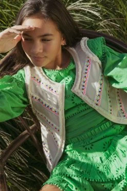 Ecru Ai&ko Gilet Novali