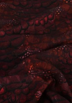 Bordeaux Scotch & Soda Coltrui All Over Printed Mockneck Longsleeve T-shirt -Mode Kledingwinkel 248987 6