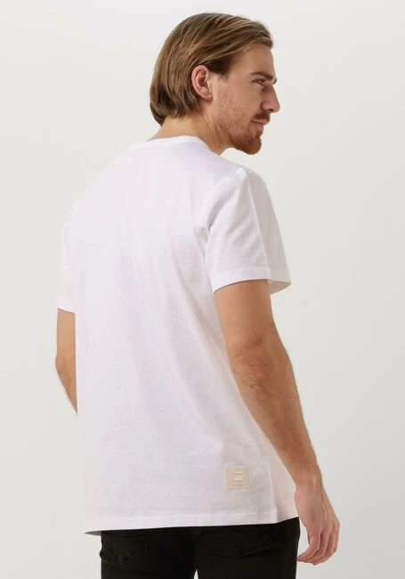 Witte G-star Raw T-shirt Premium Base R T 3 Witte G-star Raw T-shirt Premium Base R T