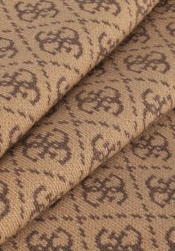 Bruine Guess Mini Jurk Ss Lise 4g Logo Swtr Dress -Mode Kledingwinkel 249728 6