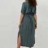Petrol Modström Maxi Jurk Dafnemd Long Dress 2 Petrol Modström Maxi Jurk Dafnemd Long Dress -Mode Kledingwinkel 249749 2