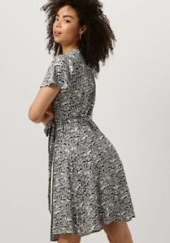 Zwarte Juffrouw Jansen Mini Jurk Finda