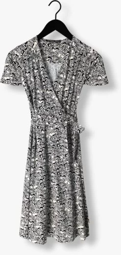 Zwarte Juffrouw Jansen Mini Jurk Finda -Mode Kledingwinkel 250276 5