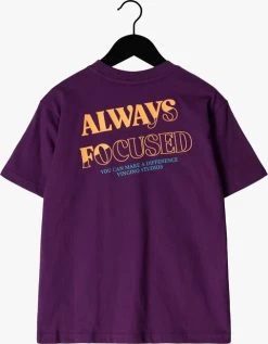 Paarse Vingino T-shirt Javey (oversized Fit)