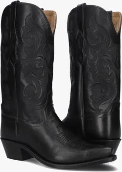 Zwarte Bootstock Cowboylaarzen Black Treasure Women -Mode Kledingwinkel 250896 5