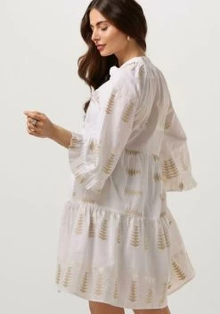 Witte Nema Mini Jurk Fredia