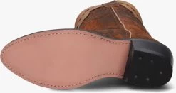 Cognac Moonrise Cowboylaarzen Leopard