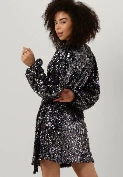 Zwarte Notre-v Mini Jurk Nv-bing Party Dress