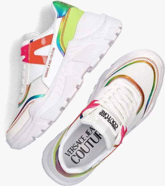 Witte Versace Jeans Lage Sneakers Fondo Speedtrack 6 Witte Versace Jeans Lage Sneakers Fondo Speedtrack - Afbeelding 4