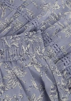 Blauwe Neo Noir Minirok Cosy S Stencil Flower Skirt -Mode Kledingwinkel 252161 6