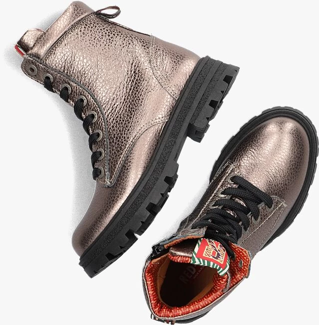 Bronzen Red-rag Veterboots 12438 4 Bronzen Red-rag Veterboots 12438 - Afbeelding 2