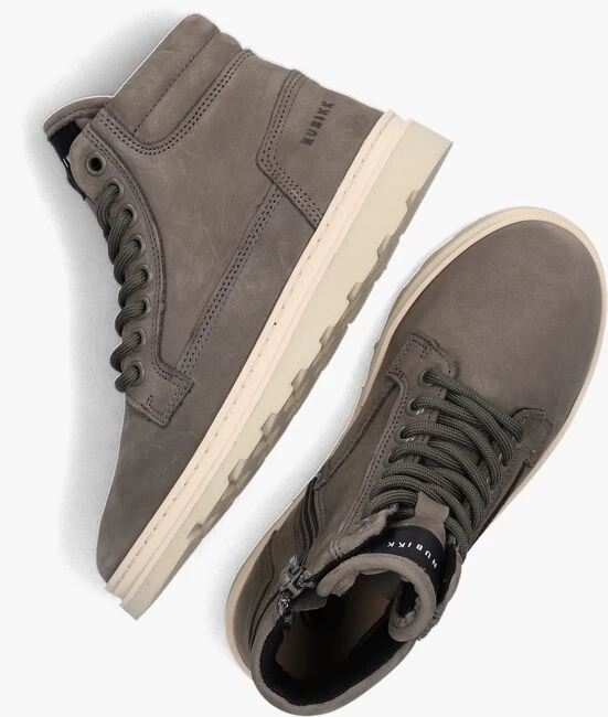 Groene Nubikk Hoge Sneaker Jonah Dune Jr 4 Groene Nubikk Hoge Sneaker Jonah Dune Jr - Afbeelding 2