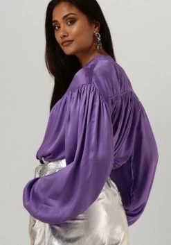 Paarse Ibana Blouse Teuna