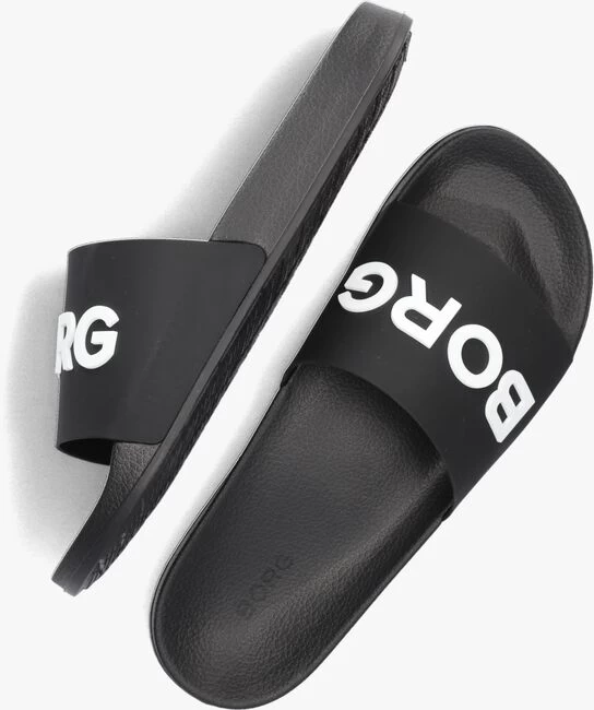 Zwarte Bjorn Borg Badslippers Knox Mld M 6 Zwarte Bjorn Borg Badslippers Knox Mld M - Afbeelding 4