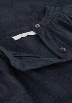 Donkerblauwe By-bar Blouse Lucy Structure Blouse -Mode Kledingwinkel 256205 6