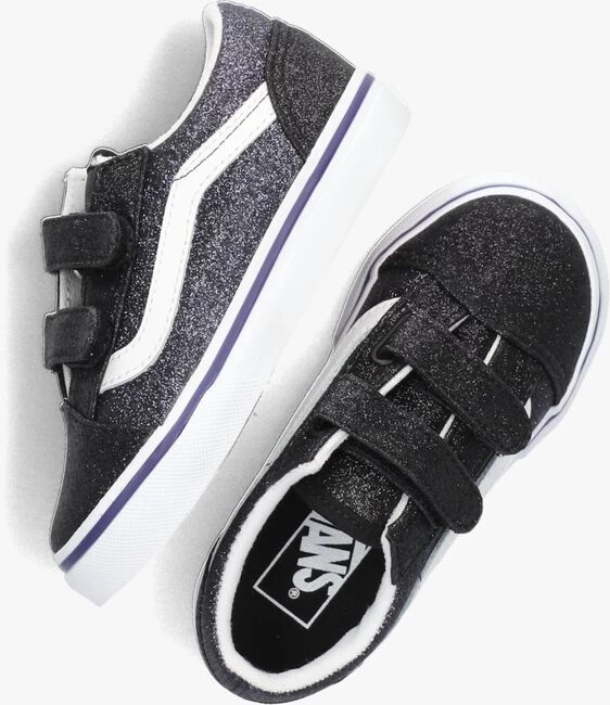 Zwarte Vans Lage Sneakers Td Old Skool V 4 Zwarte Vans Lage Sneakers Td Old Skool V - Afbeelding 2