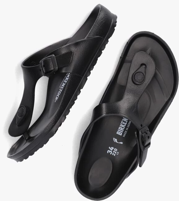 Zwarte Birkenstock Teenslippers Gizeh Eva Kids 4 Zwarte Birkenstock Teenslippers Gizeh Eva Kids - Afbeelding 2