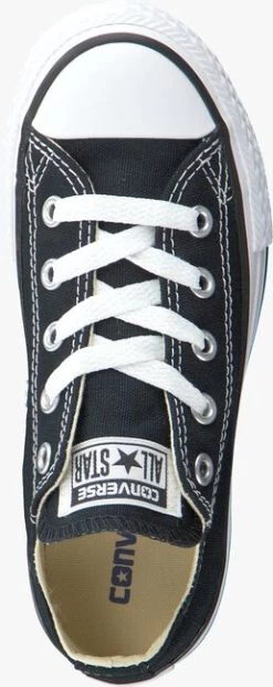 Zwarte Converse Lage Sneakers Chuck Taylor All Star Ox Kids