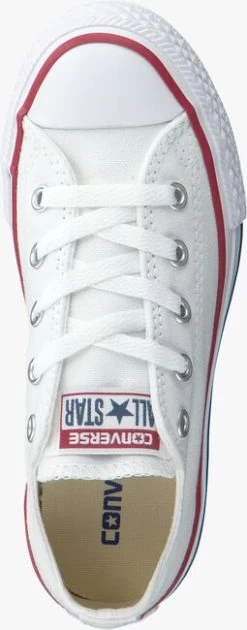 Witte Converse Lage Sneakers Chuck Taylor All Star Ox Kids