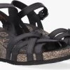 Zwarte Panama Jack Sandalen Vera -Mode Kledingwinkel 80804 1
