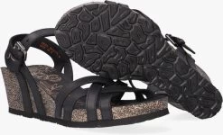 Zwarte Panama Jack Sandalen Vera -Mode Kledingwinkel 80804 4
