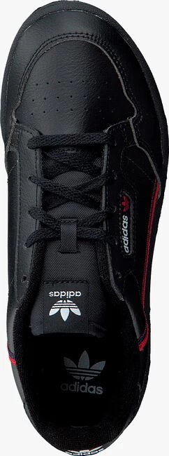 Zwarte Adidas Lage Sneakers Continental 80 C